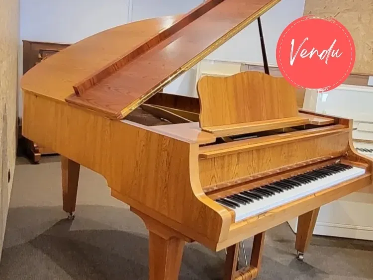SCHIMMEL 174 noyer Piano à queue occasion allemand